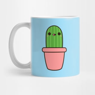 Cute cactus in pink pot Mug